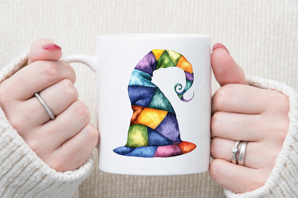 Watercolor Christmas Patchwork Clipa, an Illustration by Sublimation Artist (Photo 5 of 6)