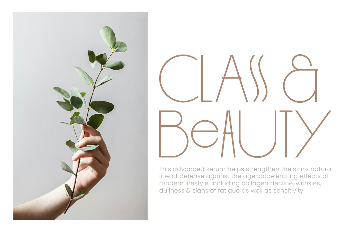 Qmico - Modern Minimal Art Deco Font, a Sans Serif Font by roomspace creative lab (Photo 5 of 11)