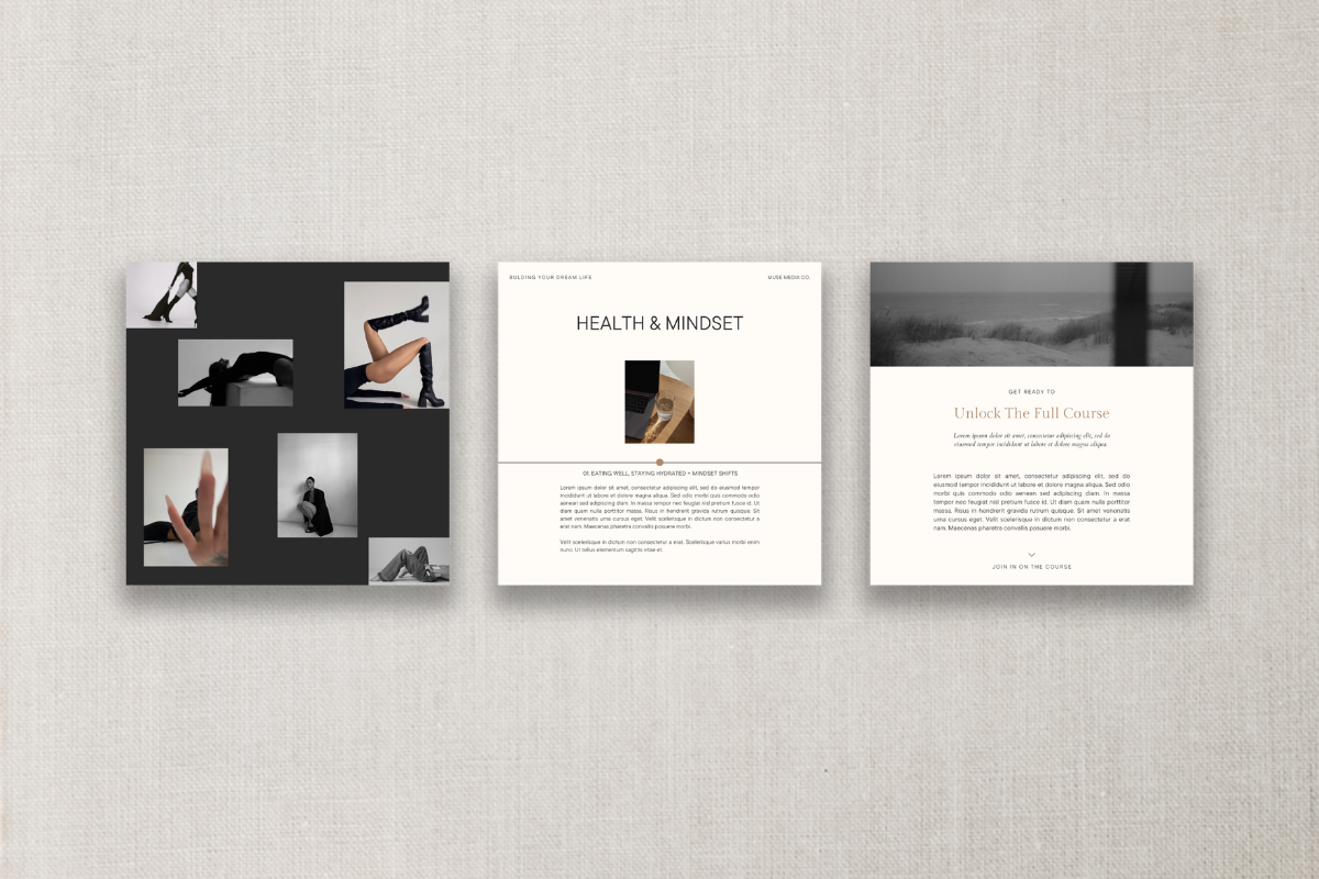 MUSE Social Media Pack, a Social Media Template by Luna Soul Design (Photo 10 of 13)