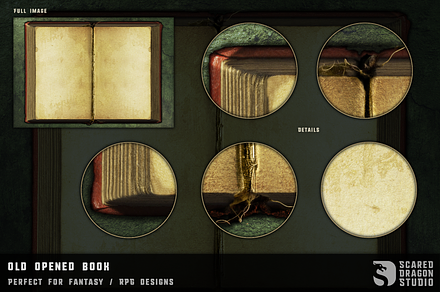 Old Opened Book