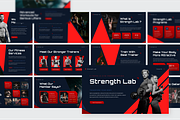 Fitness and Gym Presentation, a Presentation Template by SquidPixey (Thumbnail 3 of 6)
