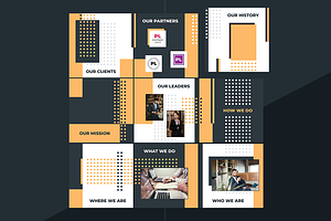 Intro Instagram Puzzle Templates