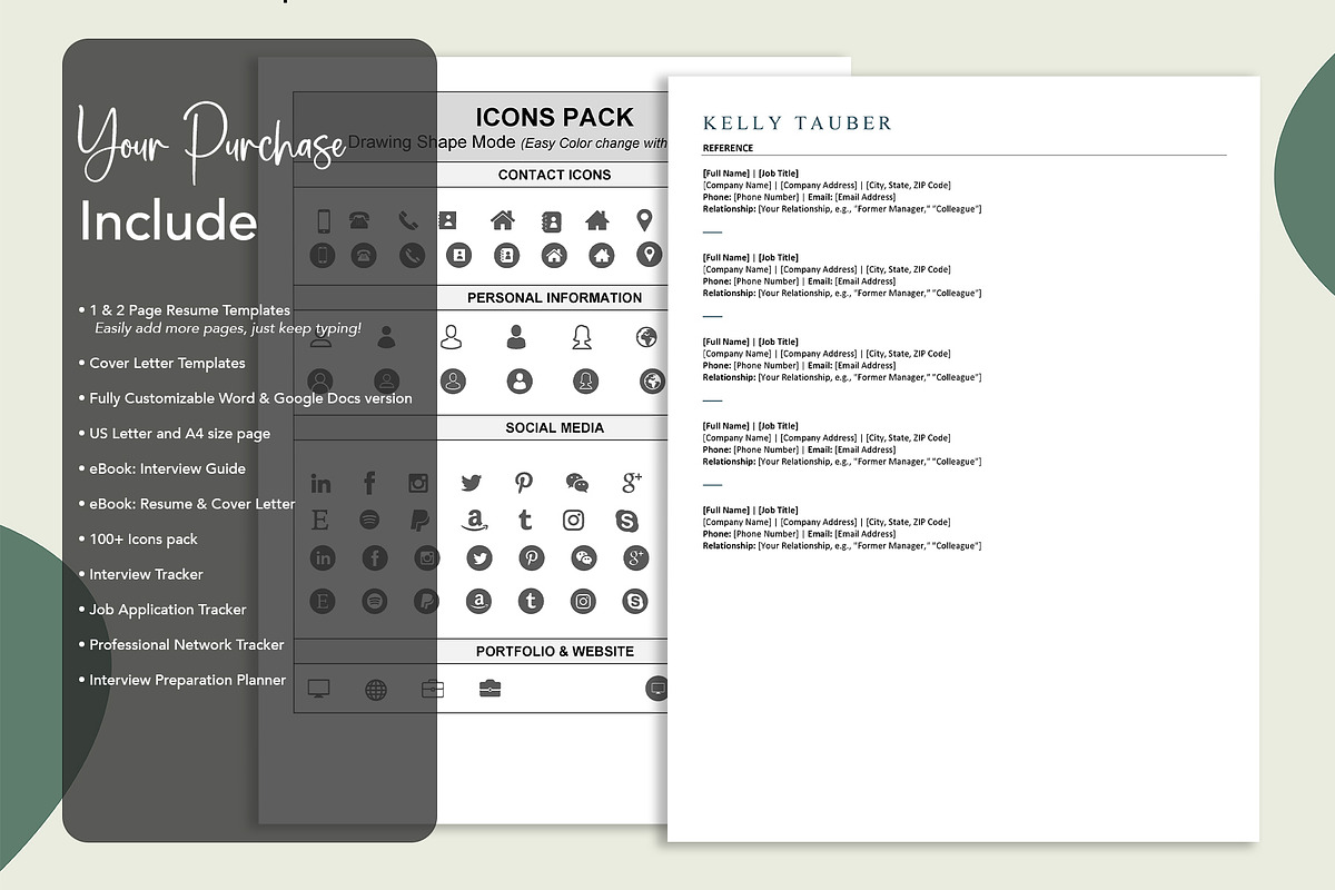 ATS Resume Template for Fresher, a Resume Template by Design_Xlab (Photo 6 of 10)