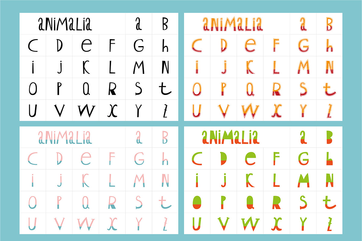 Animalia - Alphabet illustration Set, an Animal Illustration by Pingebat (Photo 5 of 7)