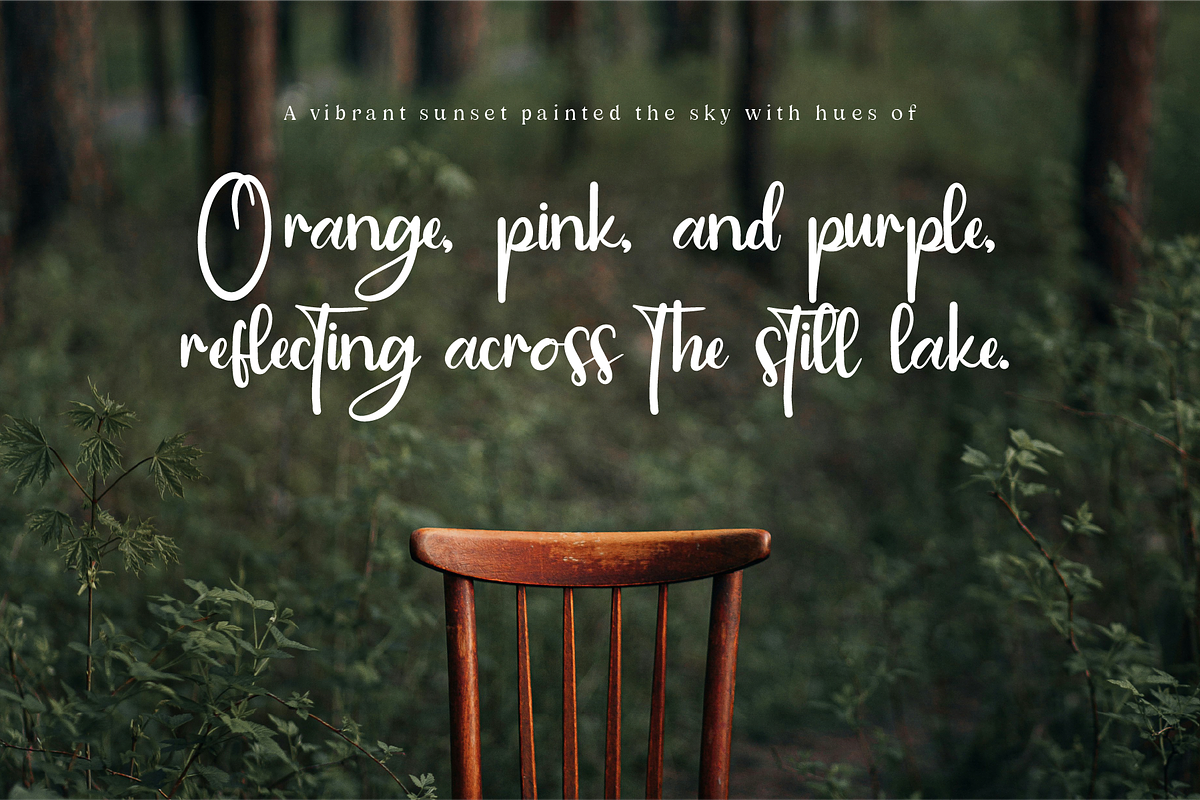 Golden Glamoura - Beauty Handwritten, a Handwritten Font by Indotype Foundry (Photo 4 of 10)
