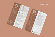 Template Visual cv | Canva, a Resume Template by Strategie Creative (Thumbnail 3 of 3)