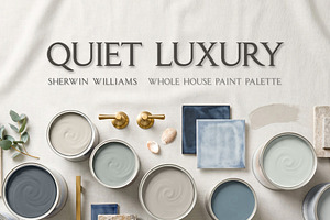 Sw Quiet Luxury Home Paint Palette