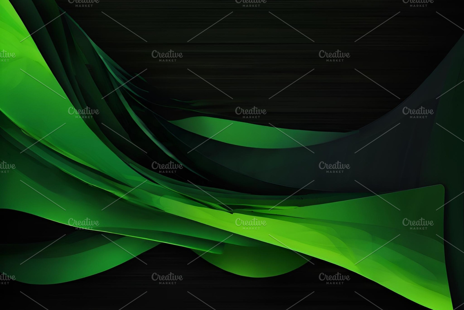 Green and black background abstract, an Abstract Photo by ComfortQ
