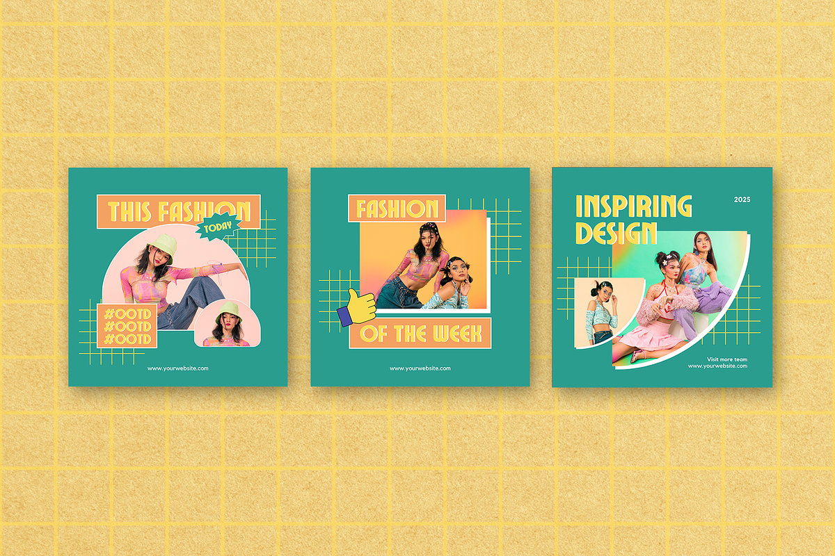 FAYE - Instagram Post, a Social Media Template by ONESADYA (Photo 4 of 8)