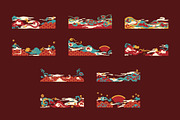Chinese Cloud Auspicious Cartoon, an Illustration by GravitaSign (Thumbnail 2 of 2)