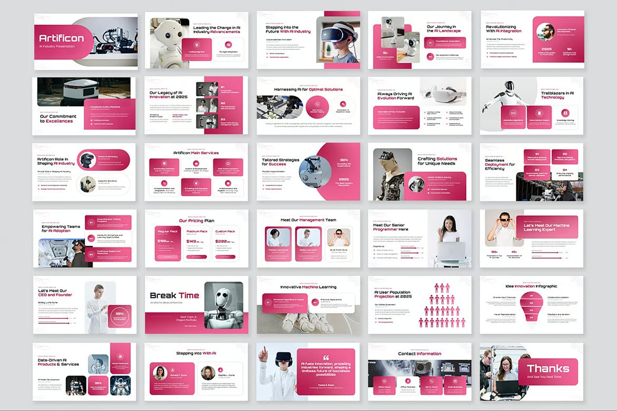 AI Industry Keynote, a Presentation Template by Fit-tee (Photo 3 of 10)