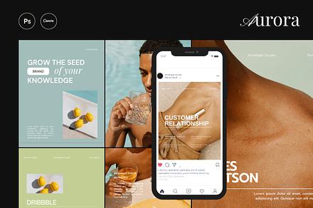 Aurora / Social Media KIT
