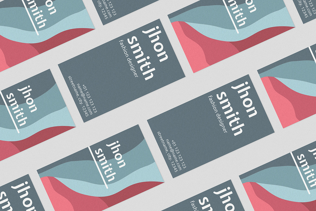 Decorative business card V2, a Business Card Template by EN86-21 (Photo 2 of 3)