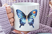 Magic Butterflies Clipart Bundle, an Illustration by Rose Art (Thumbnail 8 of 8)
