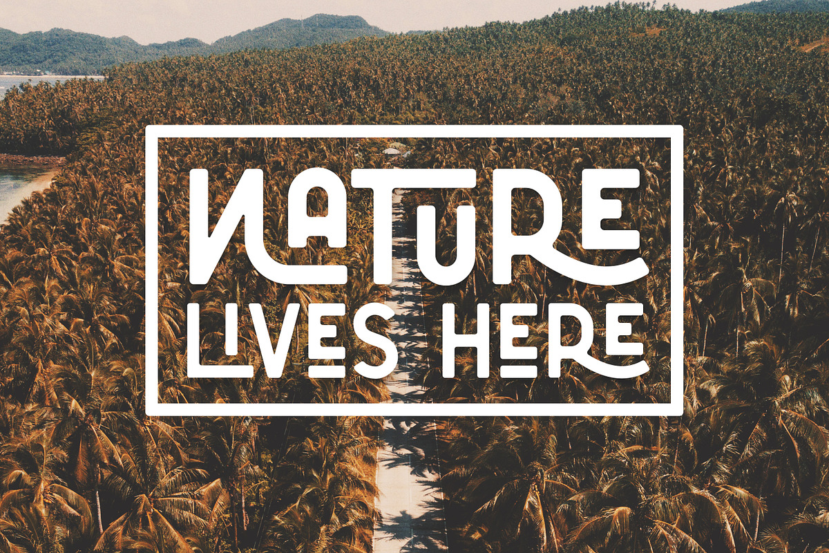Caferio - The Florest Typeface preview 7