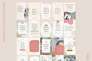 Abstract Pinterest Templates CANVA, a Social Media Template by Elissa Mae Creative (Thumbnail 12 of 14)