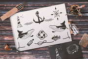 Nautical collection, an Illustration by Julia Bilenko (Thumbnail 1 of 2)