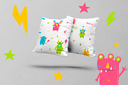 Cute monsters collection, an Illustration by Kate Art (Thumbnail 6 of 14)