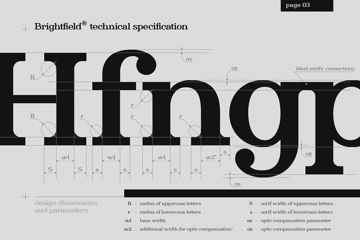 Brightfield Serif Font, a Serif Font by Cyritron (Photo 5 of 12)