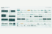 Industrial control panel UI kit, a Technology Illustration by ZinetroN (Thumbnail 1 of 3)