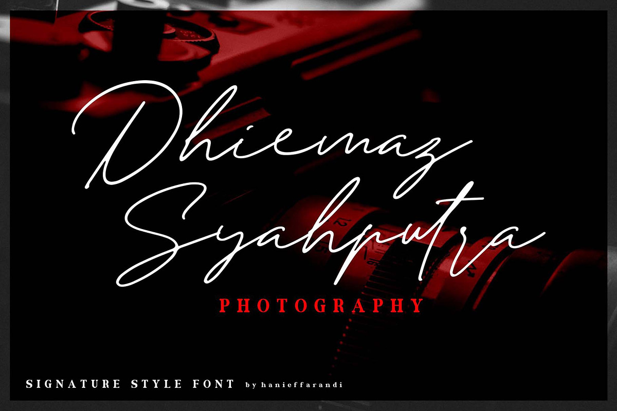 Andellia Davilton font with monoline preview 5