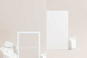 Greeting Card Mockup, Modern Mockup, a Mockup by HALFTOUNE (Thumbnail 2 of 4)