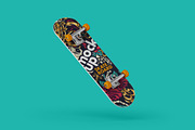 Skateboard Mockup Set, a Product Mockup by Deeplab (Thumbnail 4 of 17)