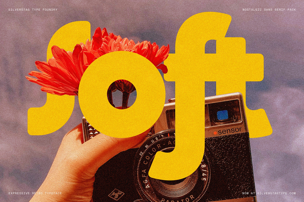 Saffielle - Bold Vintage Typeface, a Sans Serif Font by SilverStag Type Foundry (Photo 6 of 15)