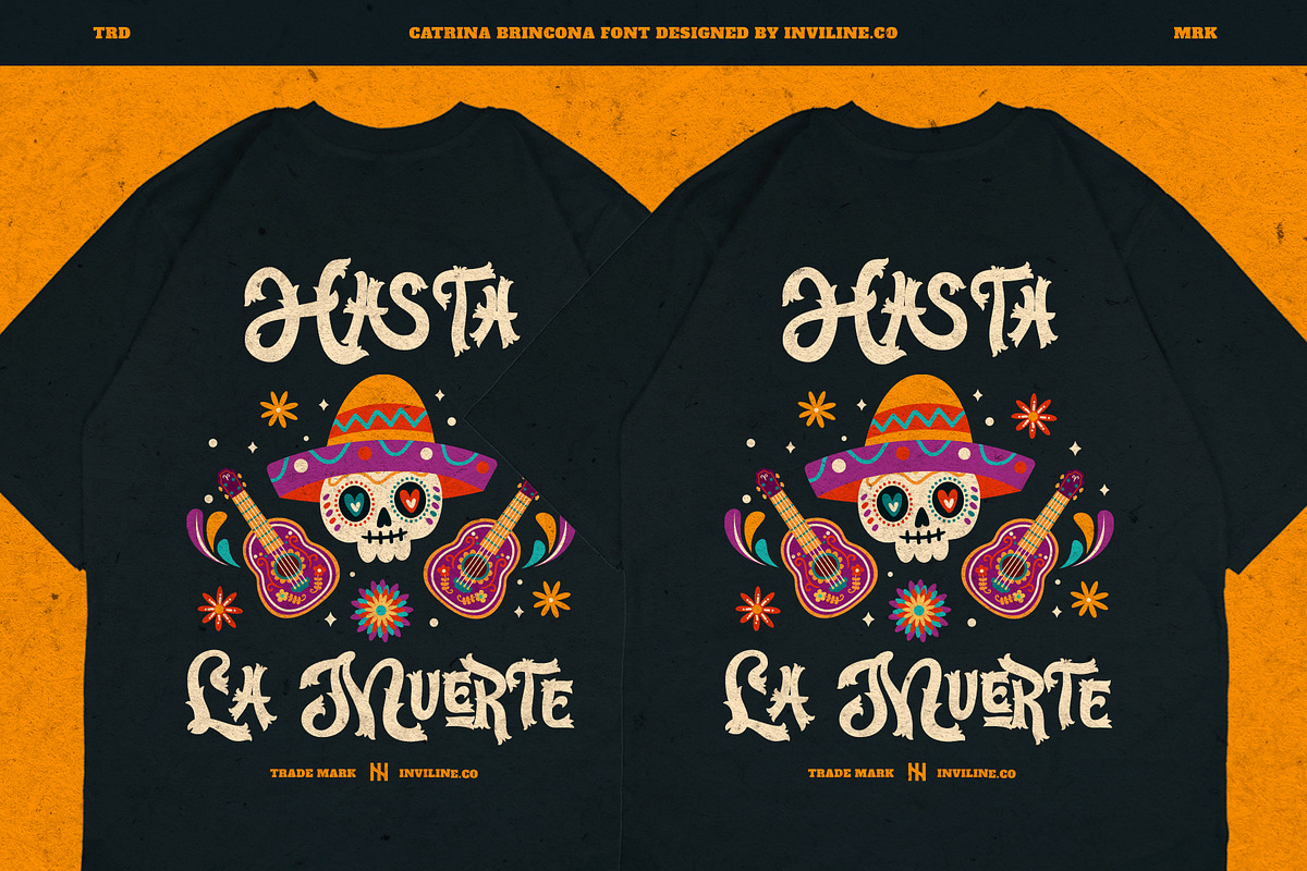 Catrina Brincona - Muertos Font, a Serif Font by Inviline.co (Photo 13 of 15)