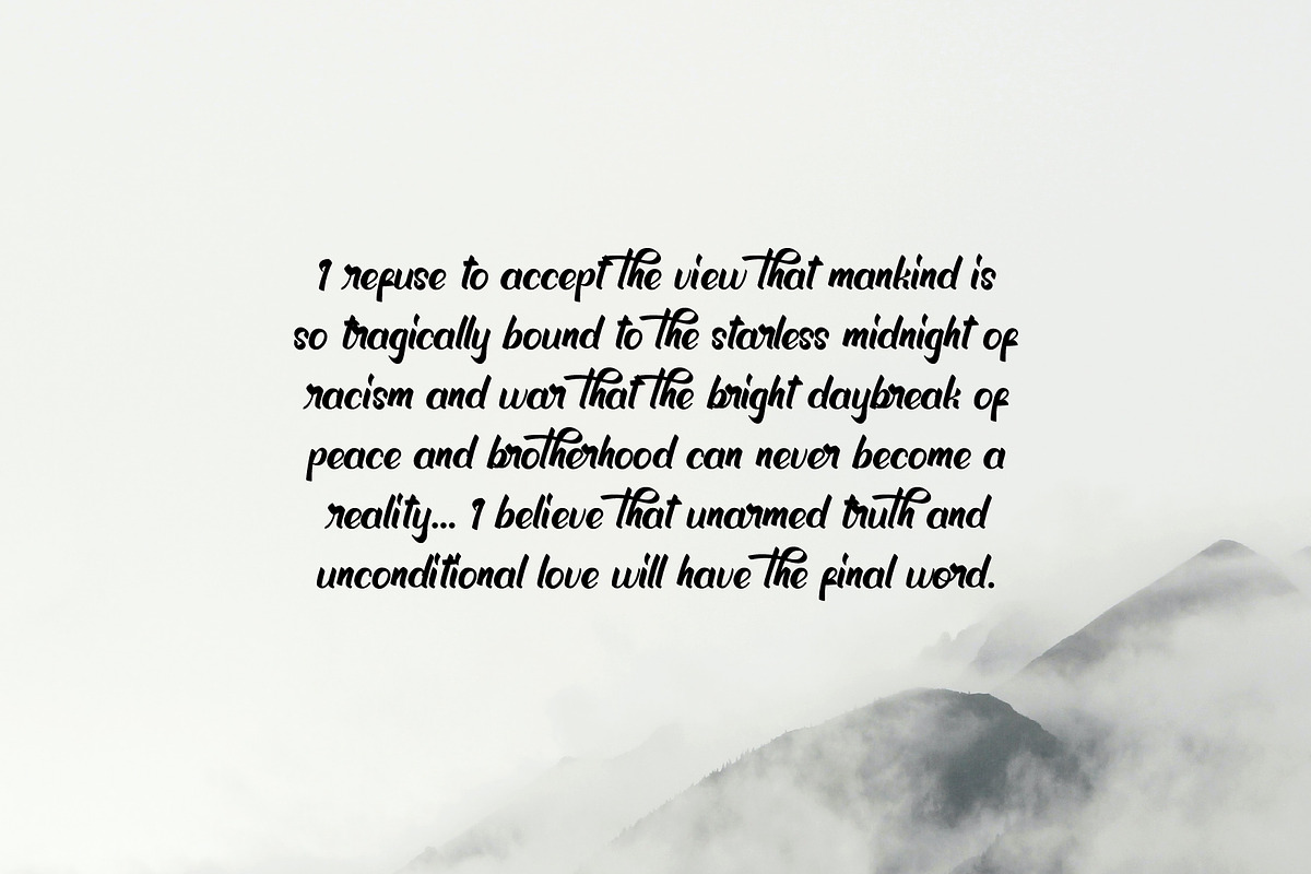 Benthon - Display|Script&Handwriting preview 5