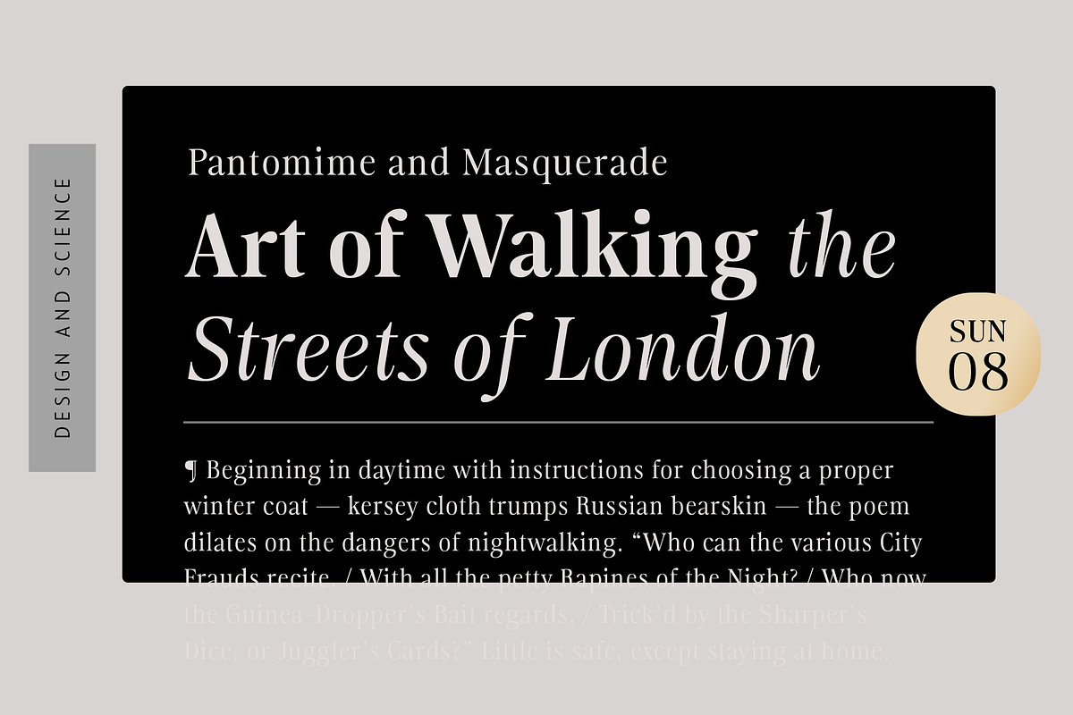 Moisette - 14 Fonts, a Serif Font by Nasir Udin (Photo 12 of 14)