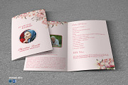 Funeral Program Template Flower, a Brochure Template by Madhabi Studio (Thumbnail 2 of 5)