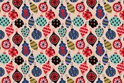Christmas decorations pattern set, a Pattern Graphic by NataKa (Thumbnail 13 of 15)