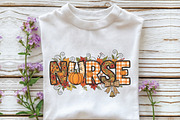 Preppy Nurse Fall PNG, an Illustration by CraftArtStudio (Thumbnail 2 of 4)