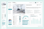 Hospital Management Dashboard UI, an UI Kit Template by peterdraw (Thumbnail 5 of 7)