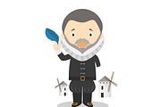 26 Great Writers of History, an Education Illustration by asantosg (Thumbnail 3 of 10)