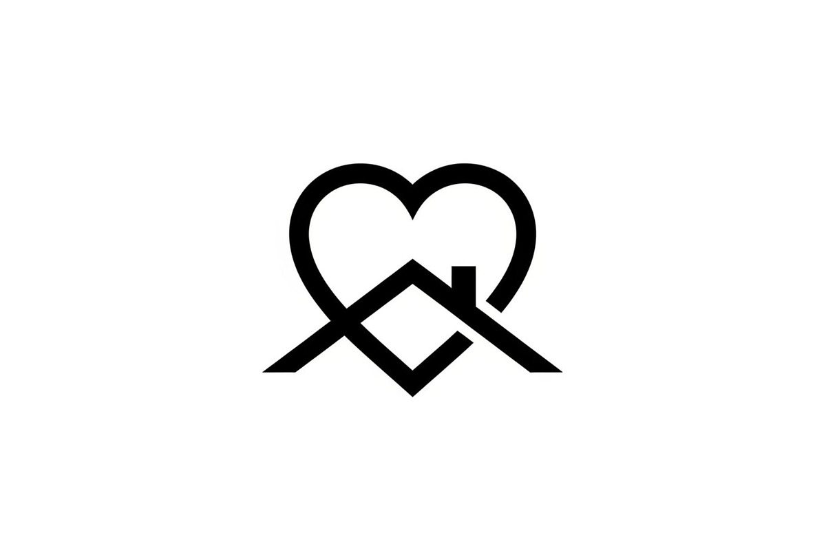 50 Home Love Heart House Icon Set Bu, an Illustration by Gaye Art (Photo 11 of 51)