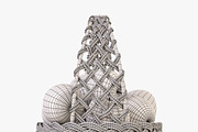 Wicker Basket 04 Gray with Apples, a Food & Drink 3D Model by Markelos (Thumbnail 25 of 31)