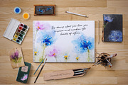 Summer Time Flowers PaperAndCrayons, an Illustration by PaperAndCrayons (Thumbnail 4 of 6)
