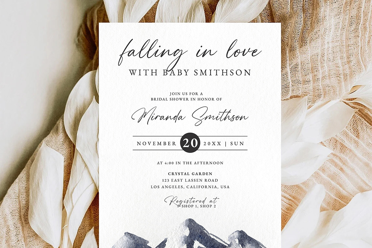 Baby Shower Template, an Invitation Template by ShineOnWedding (Photo 6 of 10)