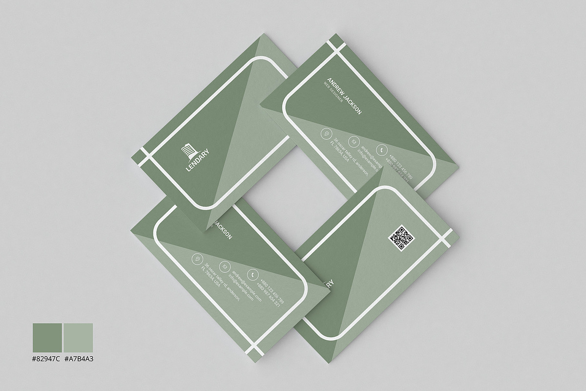 Business Card Template 27, a Business Card Template by BdThemes (Photo 3 of 4)