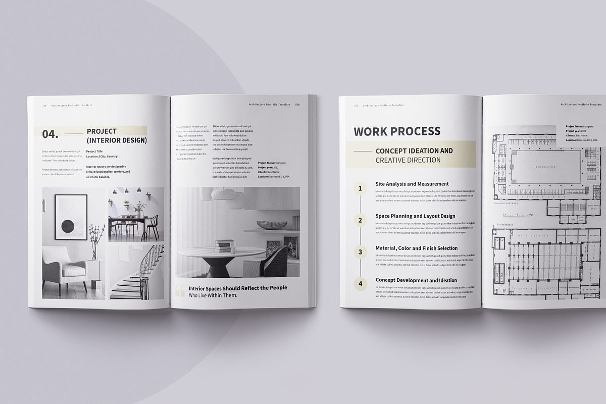 Architecture Portfolio | Canva, a Brochure Template by ArtisticLand (Photo 9 of 12)
