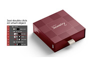 Sliding Jewelry Gift Box Mockup, a Packaging Mockup by Ram Studio LLC (Thumbnail 9 of 12)