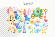 Watercolor Fairy Unicorn, an Animal Illustration by OllyKo Art (Thumbnail 4 of 10)
