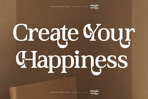 Melgike Dream Modern Serif Font