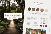 Into The Woods Nature Brand Logo Kit, a Branding & Logo Template by CreativeWilderness (Thumbnail 1 of 10)