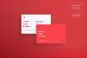 Branding Pack Save The Earth