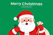 Merry Christmas & Happy New Year PSD, a Social Media Template by Qaseem Zaidi Graphics (Thumbnail 1 of 2)