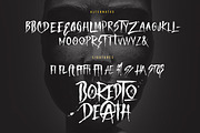 Bored To Death Regular + SVG, a Font by Fortunes Co (Thumbnail 10 of 15)