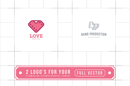2 Logos for Cinematography Company